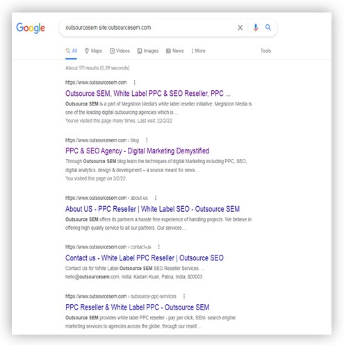 indexation issue